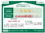 【1号棟省エネ性能ラベル】