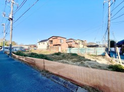 建築条件無し売地！
お好みのハウスメーカー、プランで建築可能！