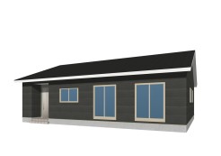 4号棟
パースは図面を基に作成しているため実際とは多少異なります。