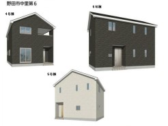 4、5、6号棟
※パースは図面を基に作成しているため実際とは多少異なります。