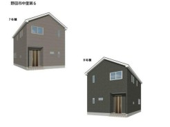 7、8号棟　パース
※パースは図面を基に作成しているため実際とは多少異なります。