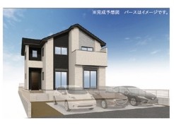 パースは図面を基に描き起こしているため実物とは多少異なります。