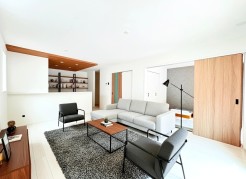 こだわりのインテリアを配置できる広々としたLDK。
※家具はイメージパースとなります。