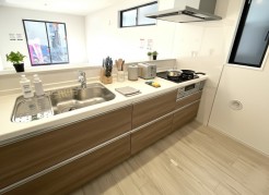 キッチン
同社施工例となります。
※家具はイメージパースとなります。