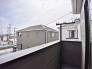 広々としたバルコニー

