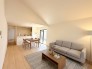 大型テレビも置ける19帖の広々リビングは、陽当りが良く、部屋いっぱいに明るい陽光が広がります。※家具はイメージパースとなります。