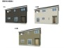 1、2、3号棟　パース
※パースは図面を基に作成しているため実際とは多少異なります。