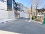接道状況：北西側約6.1ｍ公道、北東側約4ｍ私道