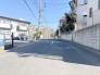 接道状況：北西側約6.1ｍ公道、北東側約4ｍ私道
