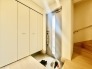 収納付きの玄関
モデル棟