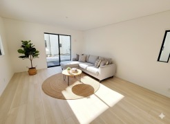 室内にいても、たっぷりの陽光と爽やかな風を感じて頂ける、開放感あふれるリビングです。