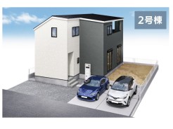 2号棟
パースは図面を基に作成しているため、実際とは多少異なります。