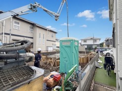 現況;建築中