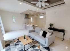 リビング
同社施工例となります。
※家具はイメージパースとなります。